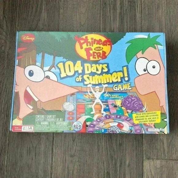 🆕phineas And Ferb🆕🔥 | 104 Days Of Summer SEALED Board Game - Picture 1 of 7